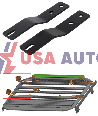 სამაგრი WRANGLER 2018-2022 JL სახურავის სანათის გვერდითა