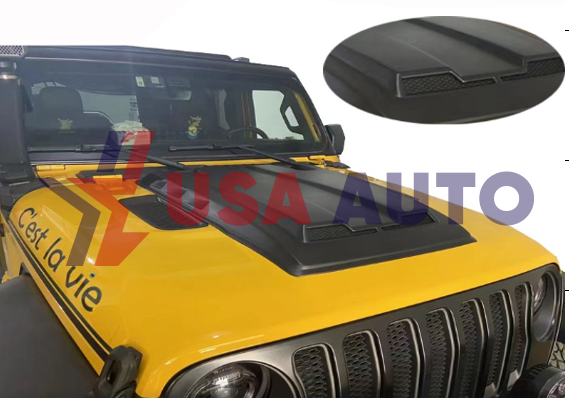 ხუფი WRANGLER 2018-2022 JL კაპოტის დეკორატიული გასაფორმებელი (მატოვი)