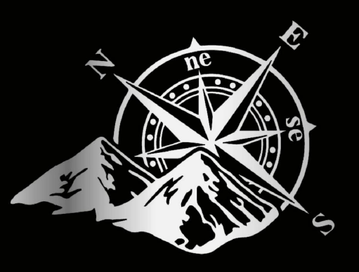 სტიკერი კომპასი (თეთრი) 20x15 სმ