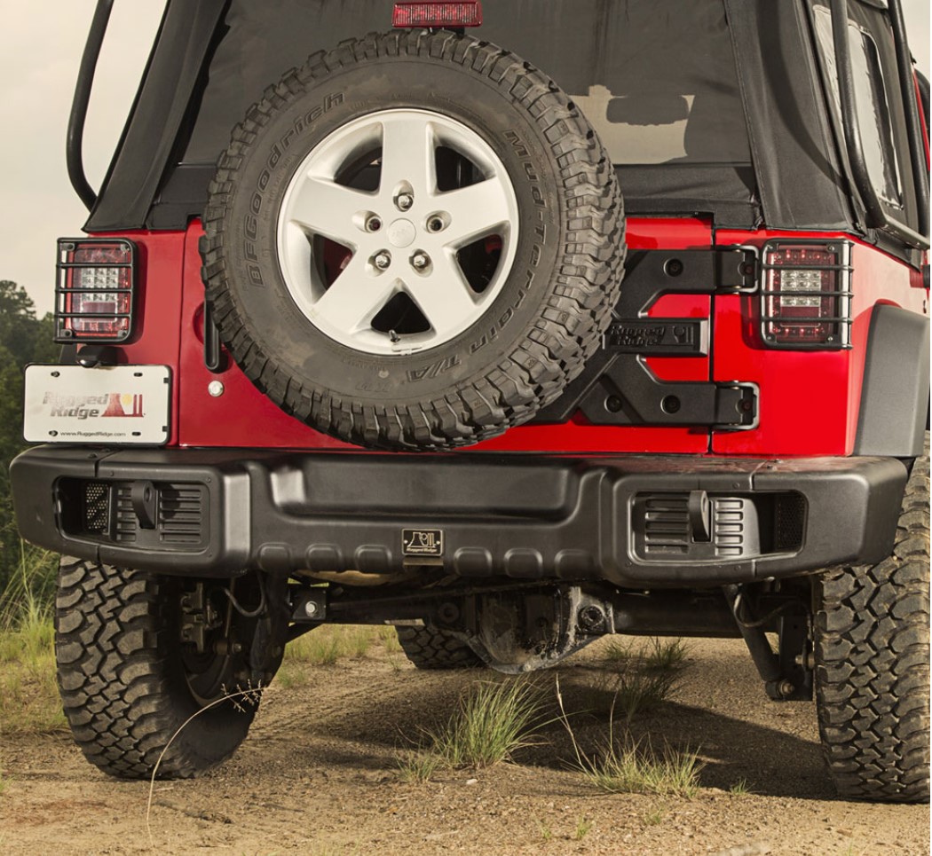 ბამპერი WRANGLER 2007-2017 უკანა (RUGGED RIDGE)