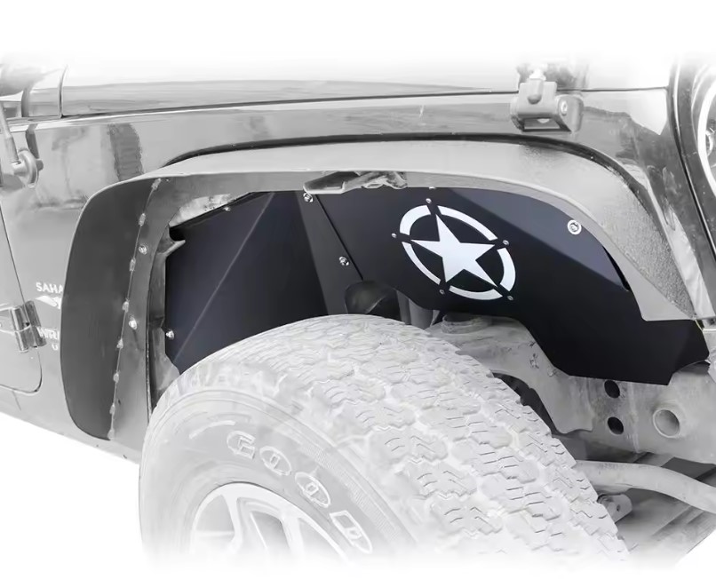 ფრთის შიდა დამცავი WRANGLER 2007-2017 წინა, განათების გარეშე