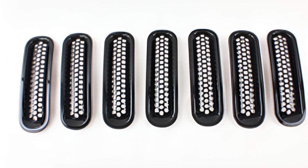 ცხაურის WRANGLER 2007-2017 რგოლები კომპლექტი