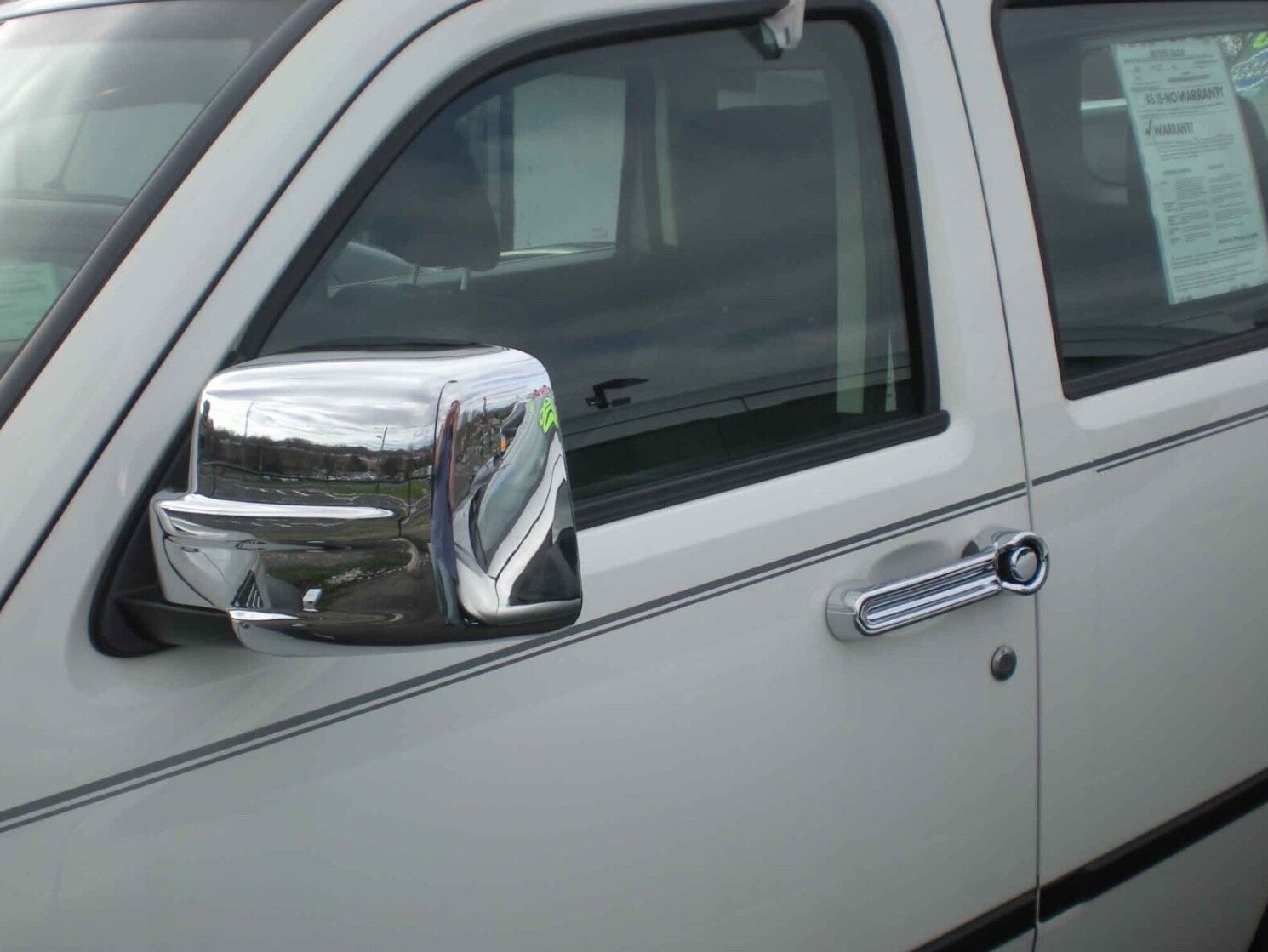 ხუფი WRANGLER JK კარის სახელურის ნიკელი (4 კარიანი) კომპლექტი 5ც