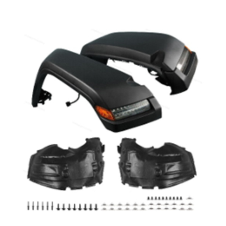 ფრთა WRANGLER 2018-2023 JL JT (ფრთის შიდა დამცავებით) წინა უხეში კომპლექტი