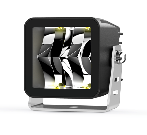 ლედ სანათი 3" - 7.62cm - 40W სტანდარტული ნათებით (DRIVING BEAM) კომპლექტი 2ც