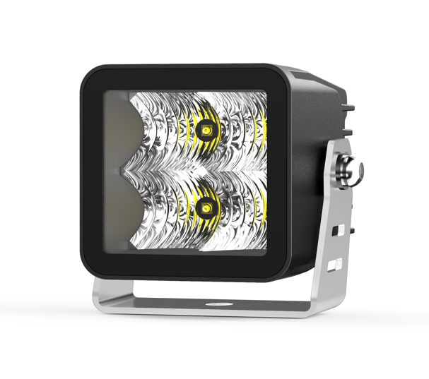 ლედ სანათი 3" - 7.62cm - 40W სტანდარტული ნათებით (DRIVING BEAM) კომპლექტი  2ც