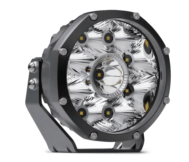 ლედ სანათი 5" - 12.7cm - 45W ლაზერი+სტანდარტული ნათებით (LASER+DRIVING BEAM) კომპლექტი 2ც